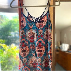 Chloe K Hot Paisley Top